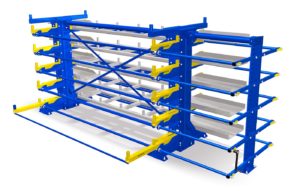Cantilever Racking - Roll Out Rack Cantilever