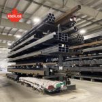 Cantilever racking for pipe and tube storage