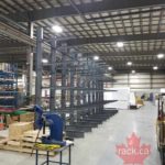 Cantilever racking supply and install