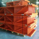 Tire rack 24" deep in stock