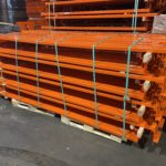 Redirack back stop beams for warehouse racking in stock