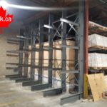 Casntilever racking supplied from stock