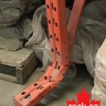 Damaged Pallet Racking Frame