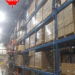 Pallet racking safety netting