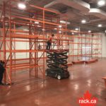 New pallet racking install