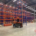 Quick Pallet rack installation