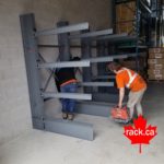 cantilever racking installation