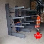 8' tall structural cantilever rack