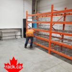 installing pallet rack