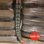 pallet rack destroyed