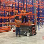 pallet rack install