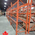 pallet rack - frames - beams - wire mesh deck