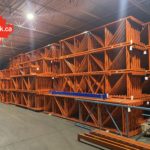 1000's of Redirack pallet rack frames in stock
