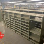1000's of sections of industrial shelving