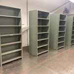 metalware shelving units