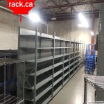 metalware supply and install row of shelving