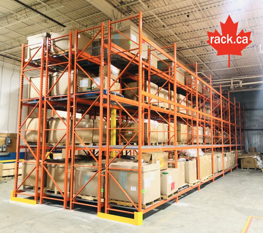 double deep pallet rack
