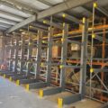 cantilever racking with guards