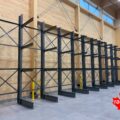 cantilever racking for pipes and lumber